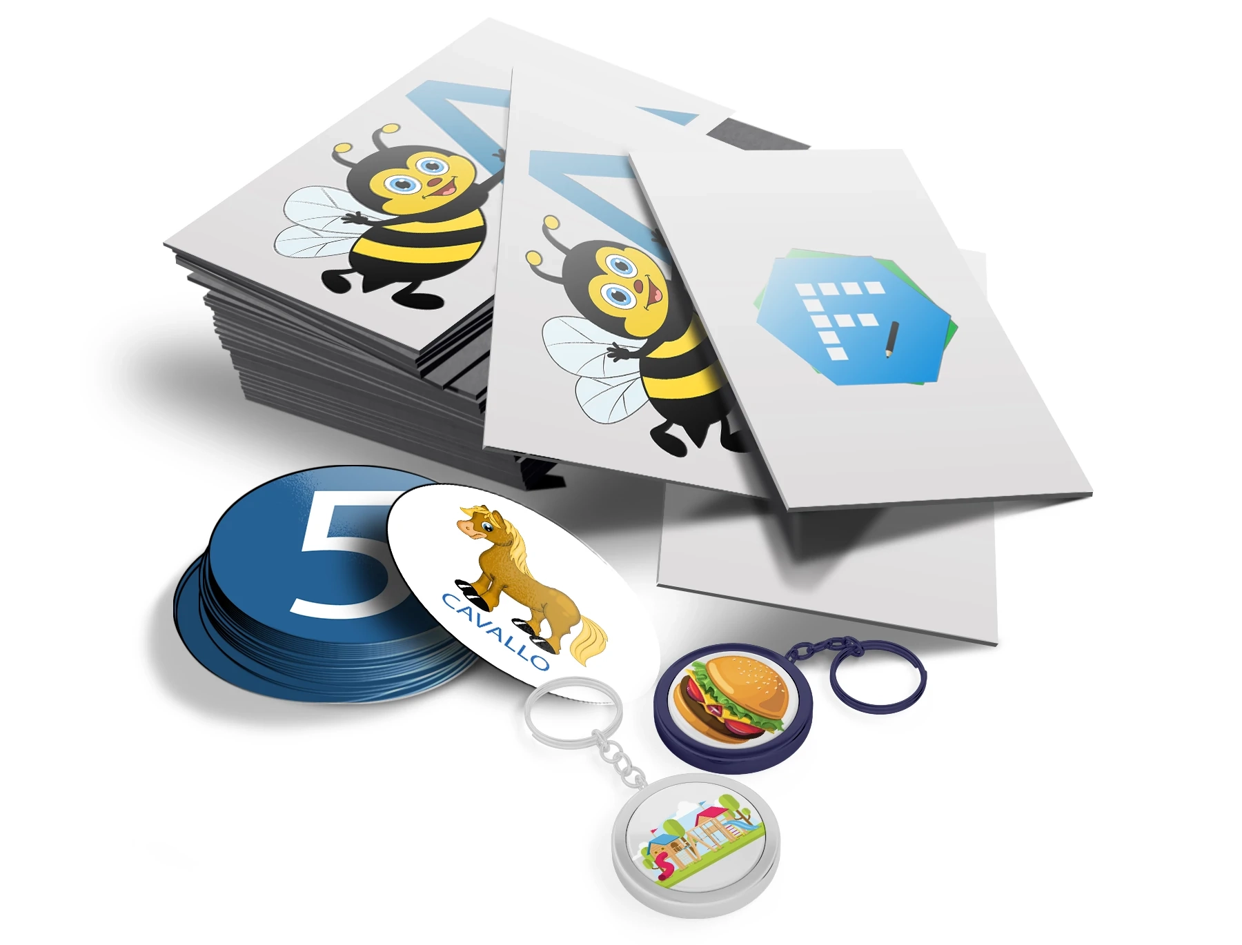 EDUCARDS: rettangolari grandi